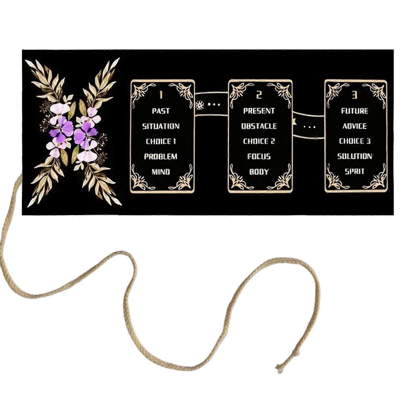 Multiurpose Cards Game Organizers Durability Poly Linen Fabric Easy Clean Tarots Divination Pouches For Collector Multicolor