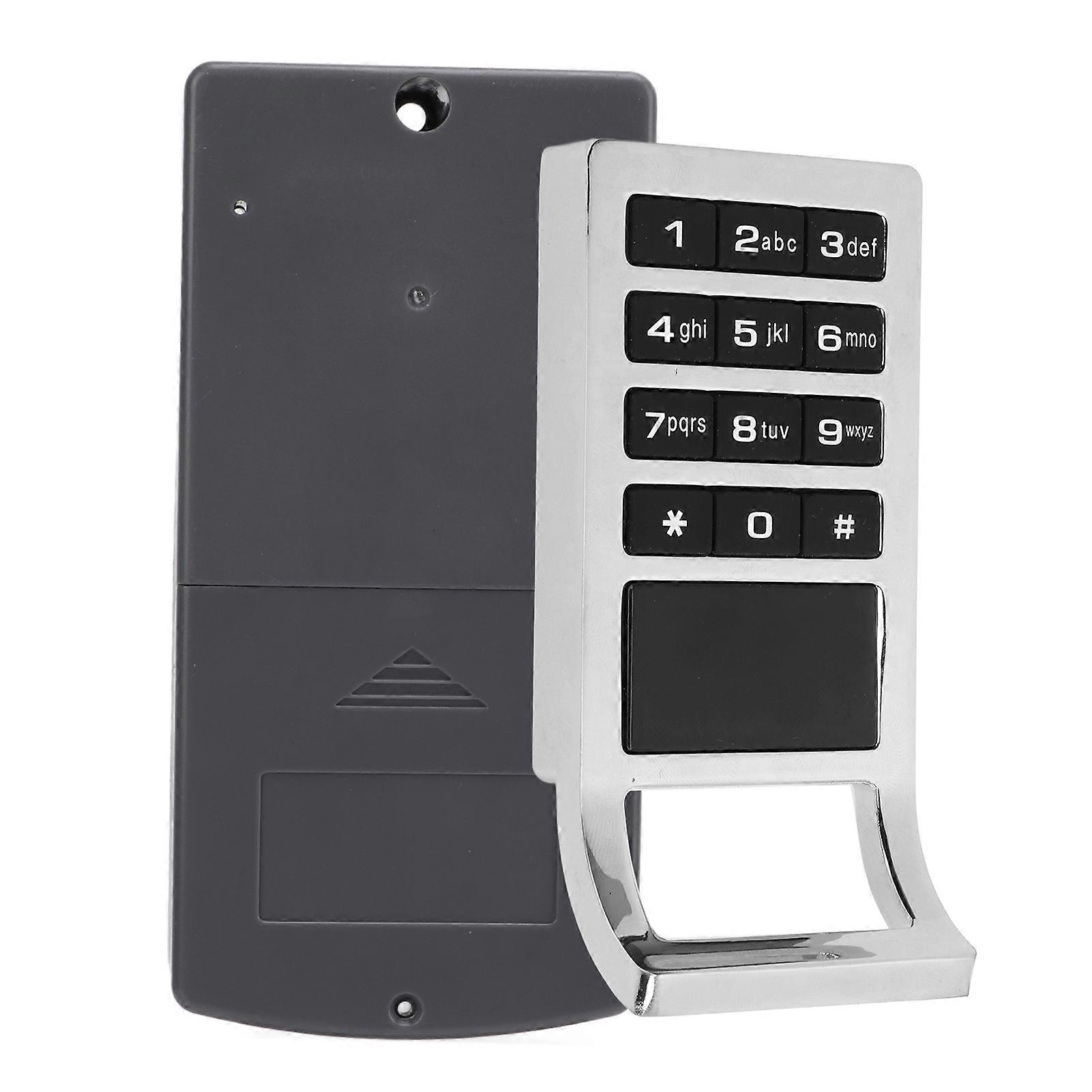DH‑113YA Digital Touch Keypad Lock Zinc Alloy Electronic Keyless Entry Door Lock for Cabinet Drawer Storage Box