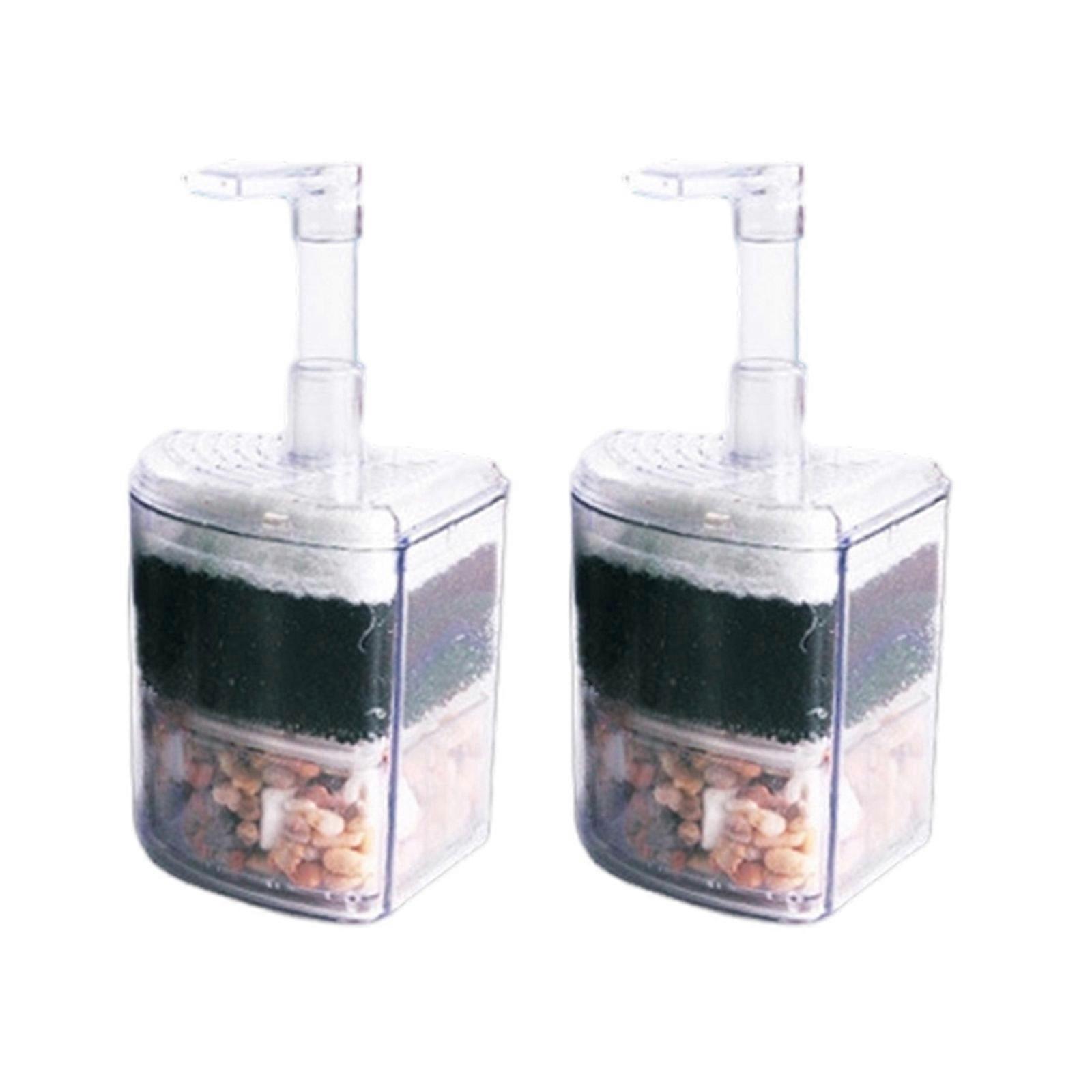 2Pcs Filter Biofilter Replacement Aquarium Filter Media Cotton Cartridges Internal Filter Aquarium Filter Media Biofilter Multicolor