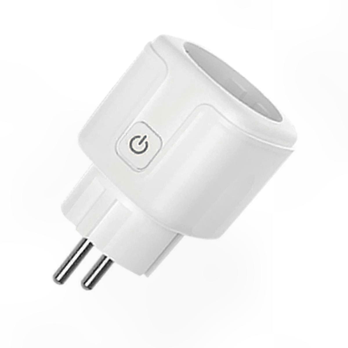 Smart Plug 16A with WiFi Remote Control and Power Monitoring, Compatible with Alexa and Smart Life App, EU Standard