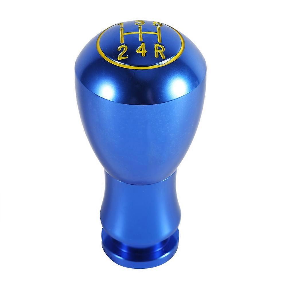 Universal 5 Speed Car Auto Manual / Automatic Interior Gear Stick Shifter Lever Knob Blue