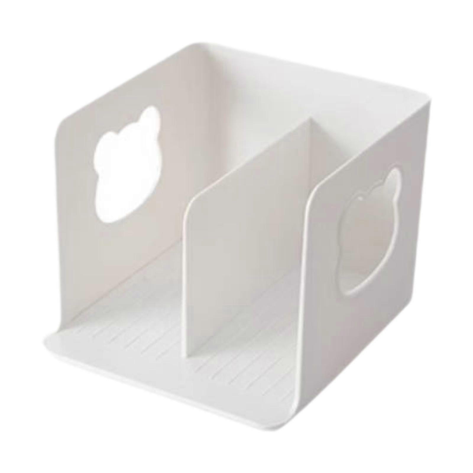 Desktop Book Holder Unique Space Saving Openwork Lightweight Desktop Bookshelf