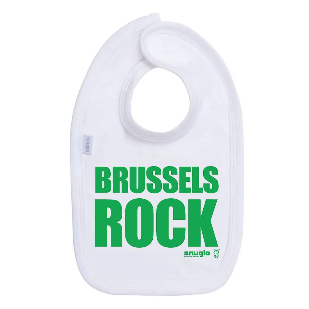 Brussels Rock Baby Bibwhite