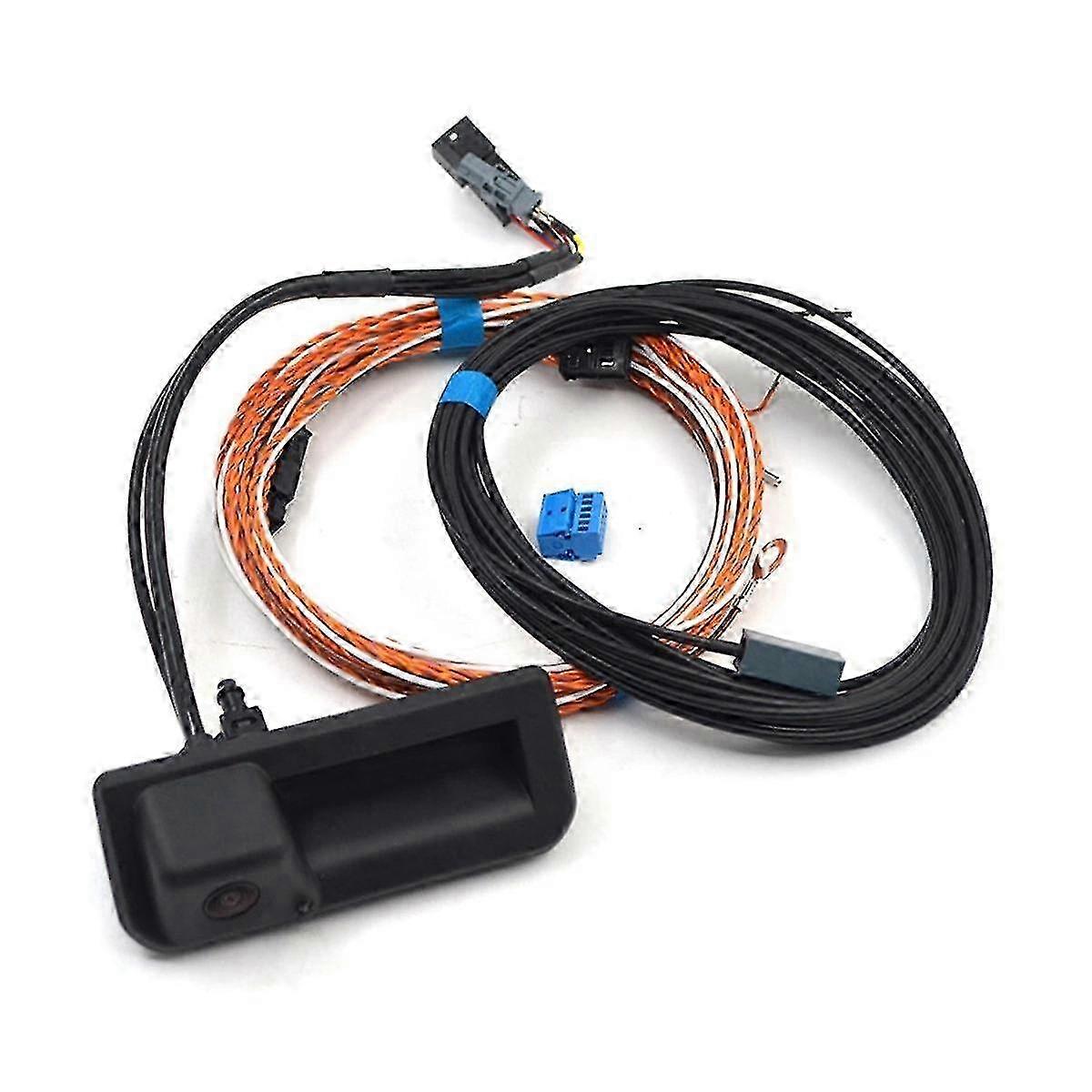 Reversing Camera Car Rear View with Guide Harness 8W8827566E 8W8 827 566 E for 2017-2018 A4 / A5 / Q5 RVC f26