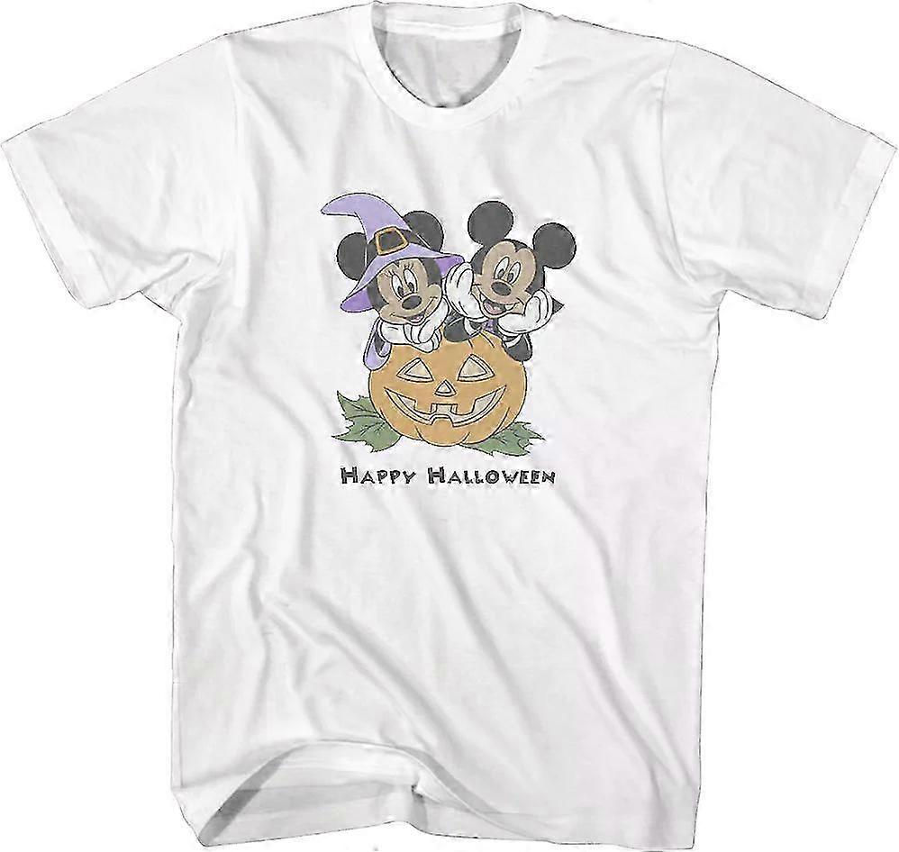 Minnie Mouse Mickey Mouse Happy Halloween Disney T-shirt Rockinstone