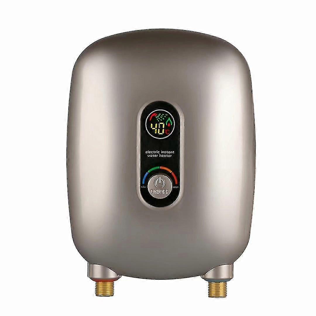Electric Tankless Instant Water Heater with LCD Display