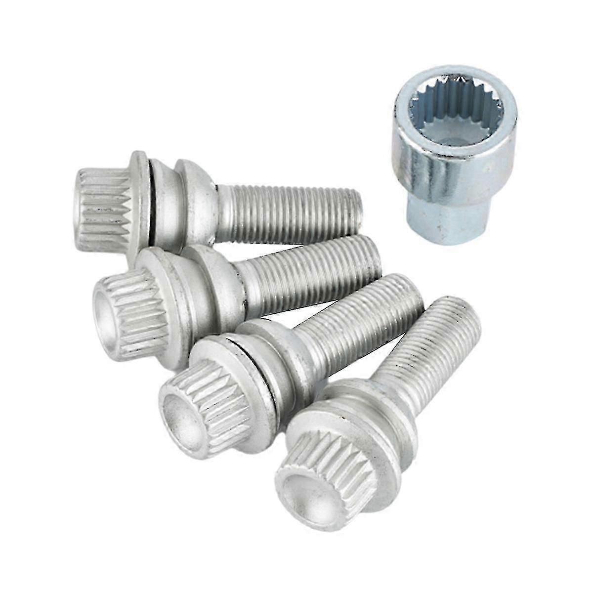 Śruby kół Śruby Blokada antykradzieżowa koła M14x1.5 do Porsche 718 911 Cayenne Macan Panamera New High