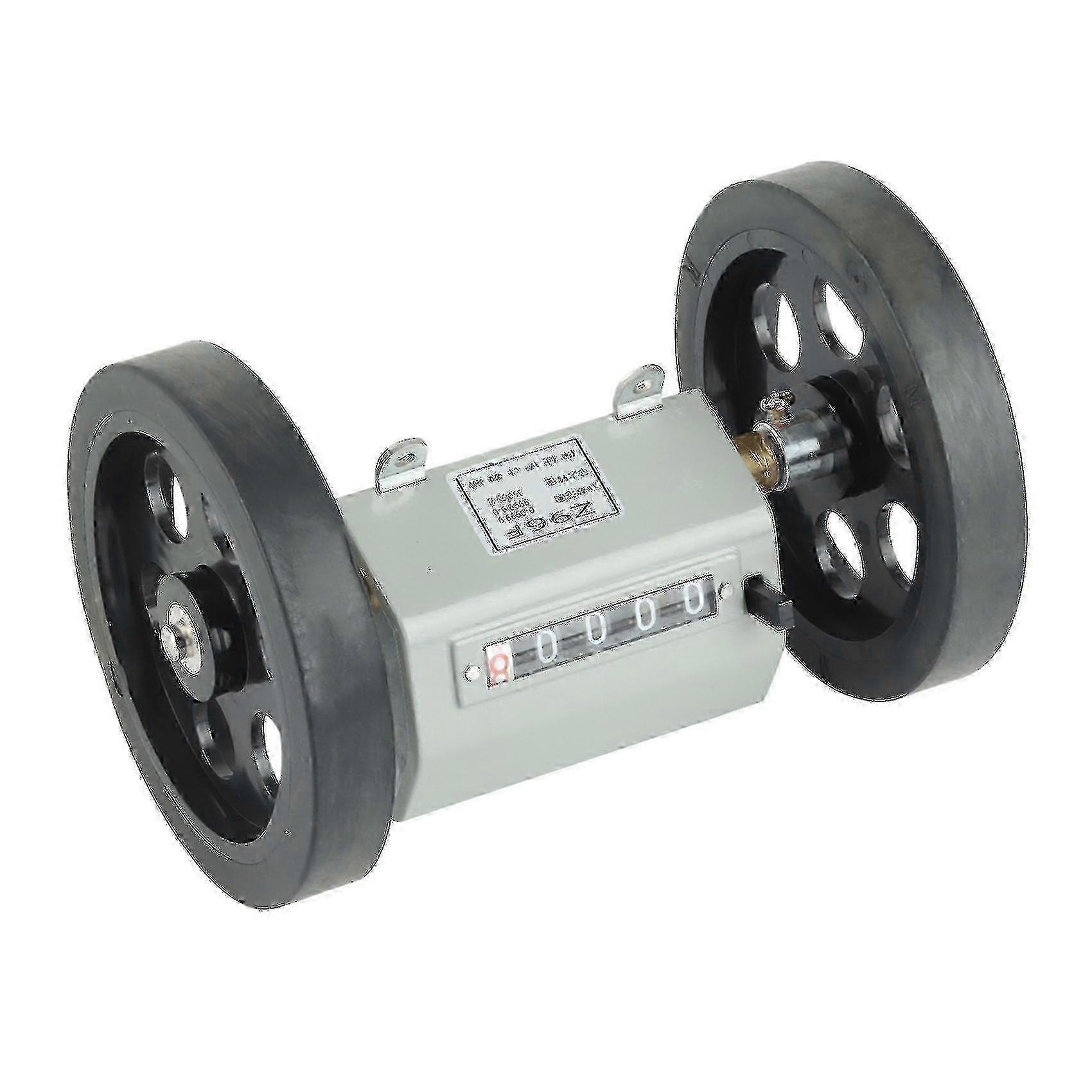Z96-F Mechanical Length Distance Meter Counter Double Rolling Wheel Mechanical Length 1-99999