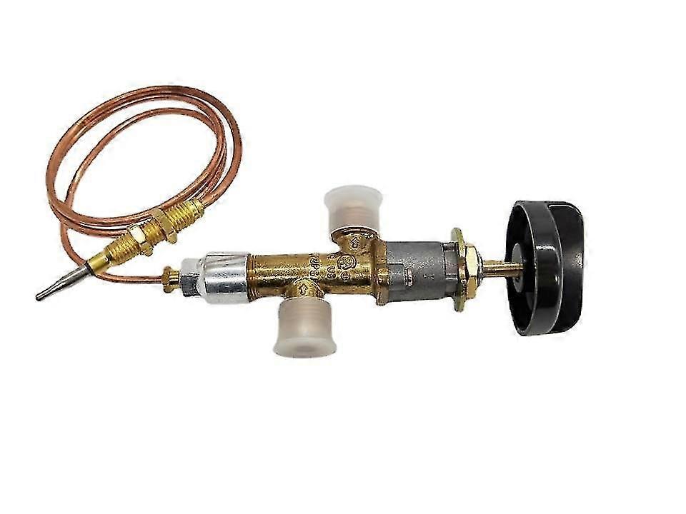 Gas Control Valve With Thermocouple And Knob Switch1pcs-gold