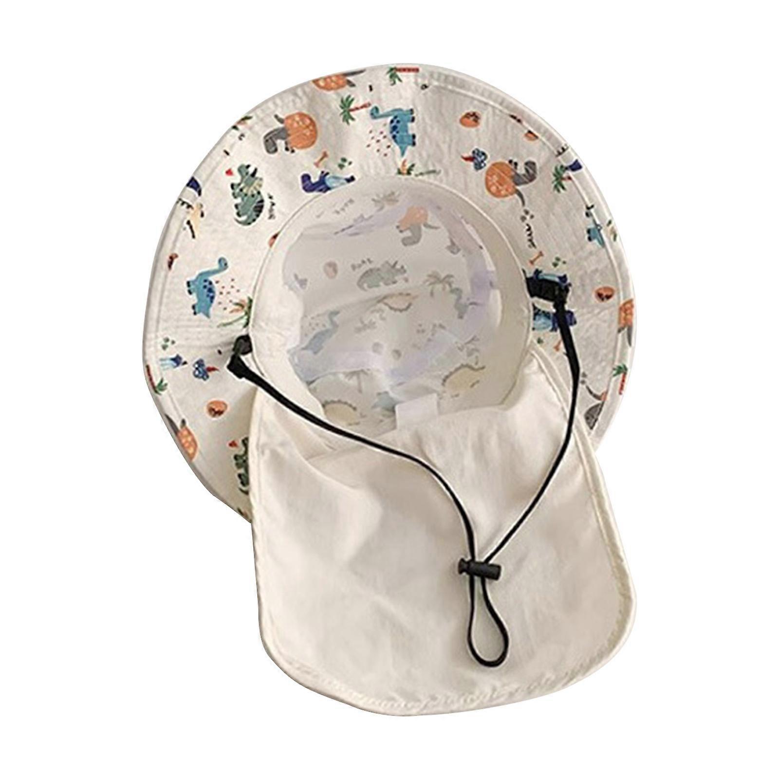 Adjust Cartoon Hat for Kids Soft & Comfortable Hat Animla Pattern Child Hat with Neck Coverage Great for Outdoor Fun Multicolor