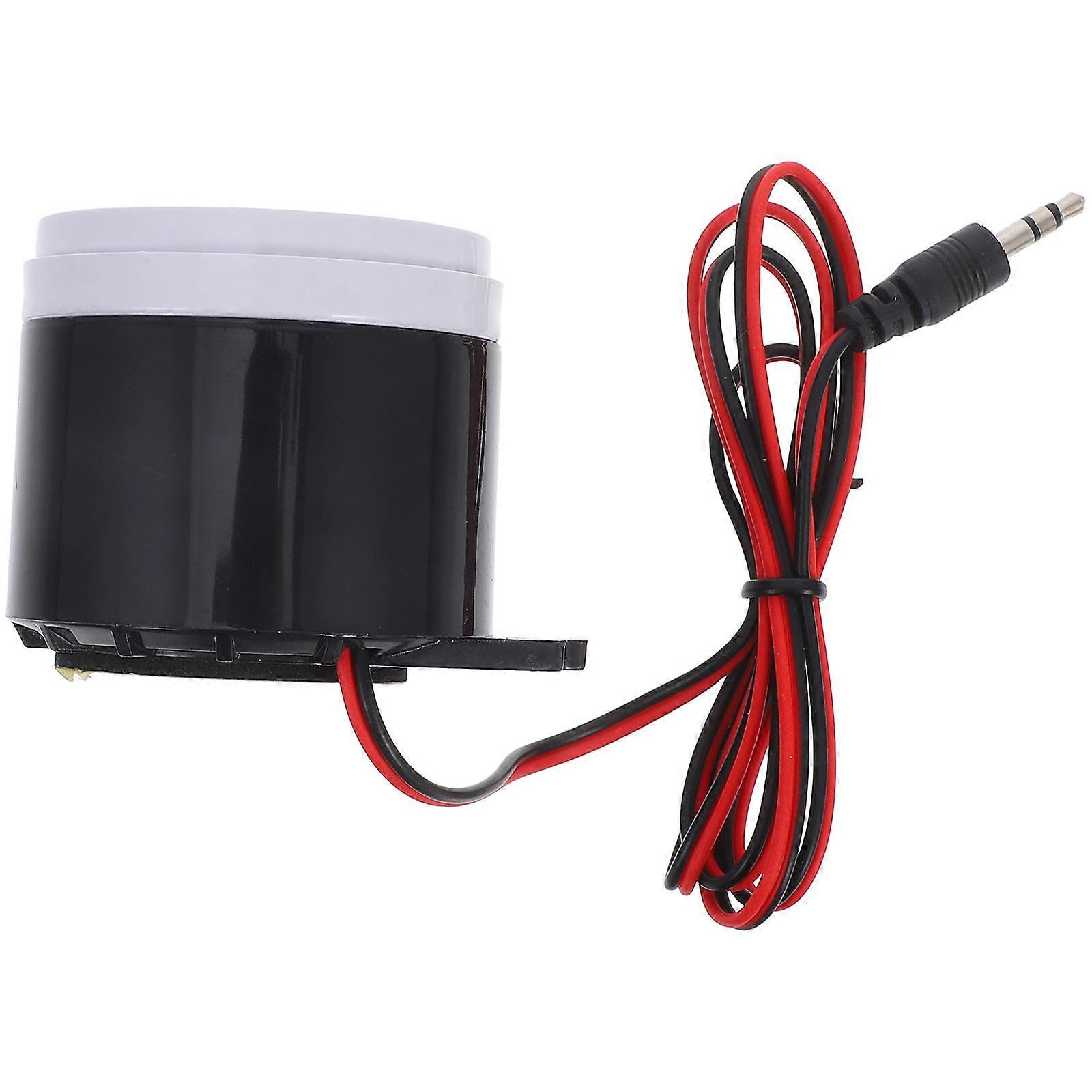 Wired Mini Horn Siren Alarm System for Home with Loud Continuous Sound Fire Warning Strobe 1 Set