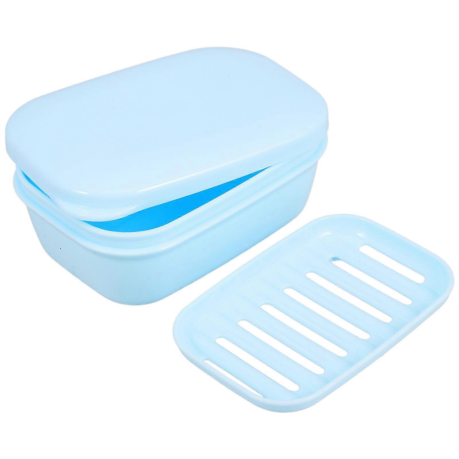 Travel Soap Container Portable Soap Holder for Storage with Lid
