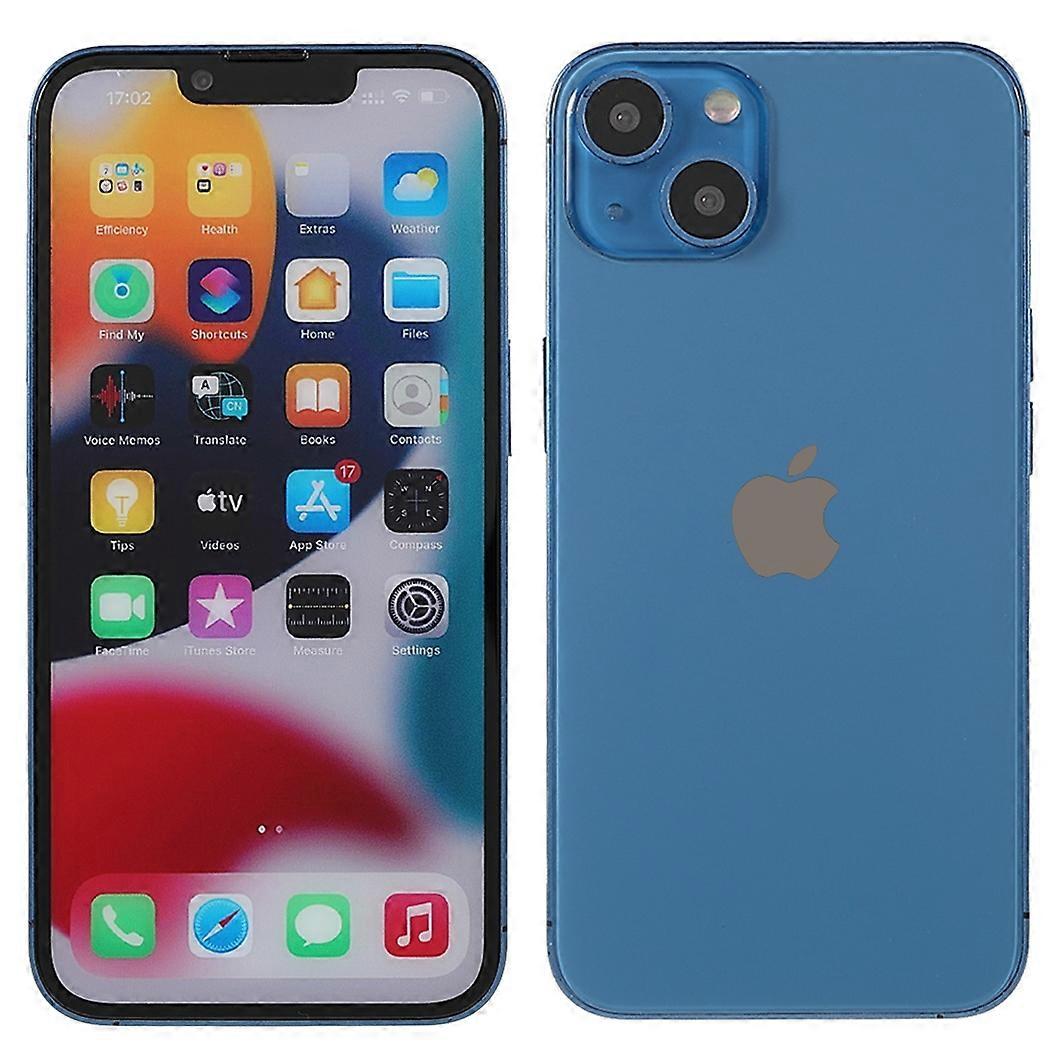 HW Color Screen Non-Working Replica 1:1 Phone Dummy Display Phone Model for iPhone 13 mini - Blue