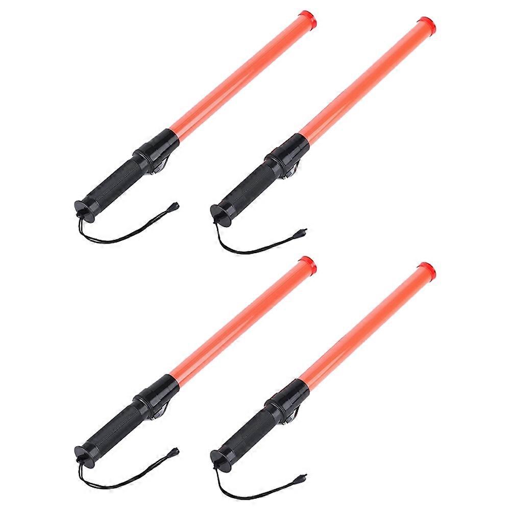 Traffic Batons, Traffic Control Stick,Safety Light Batons, 4Pcs