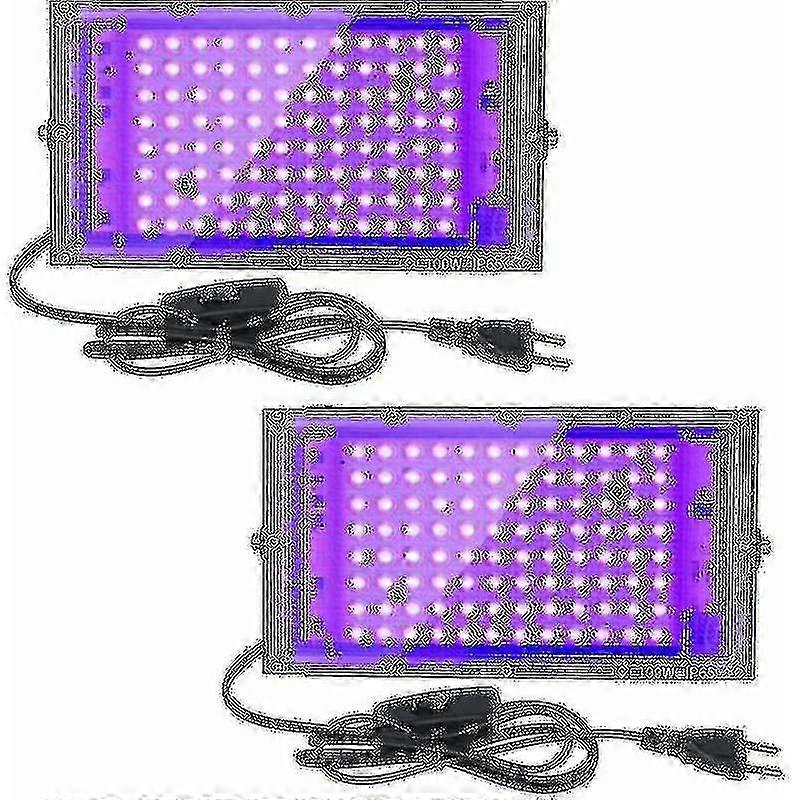 Ultraviolet LED lamp 100W waterproof effect lighting