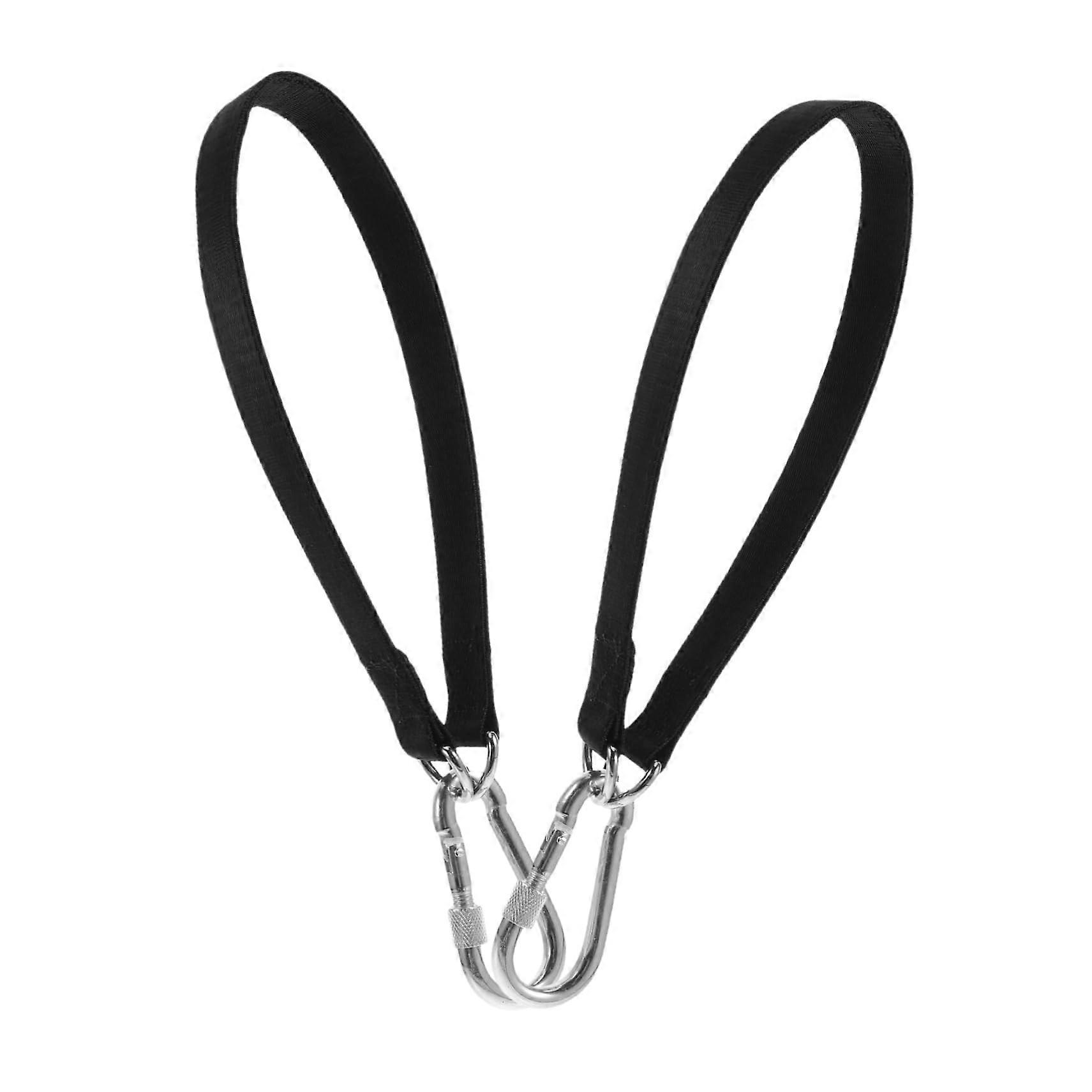 Heavy Duty Hammock Straps and Swing Hanging Kit with Carabiners for Weatherproof Outdoor Use