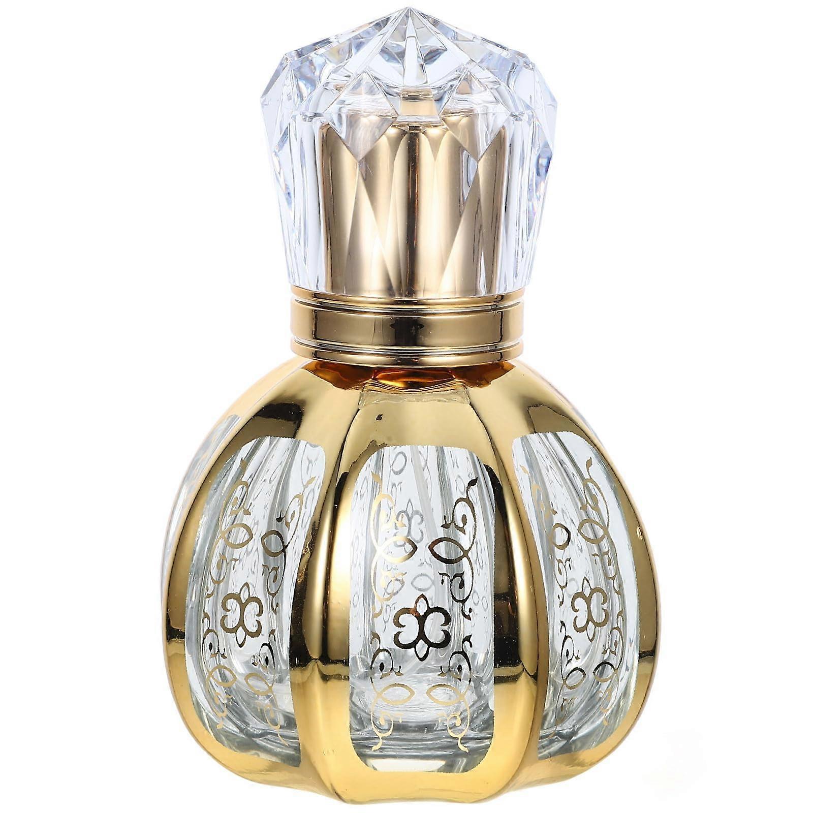 Refillable Glass Perfume Bottle with Elegant Spray Atomizer for Travel and Vanity Use