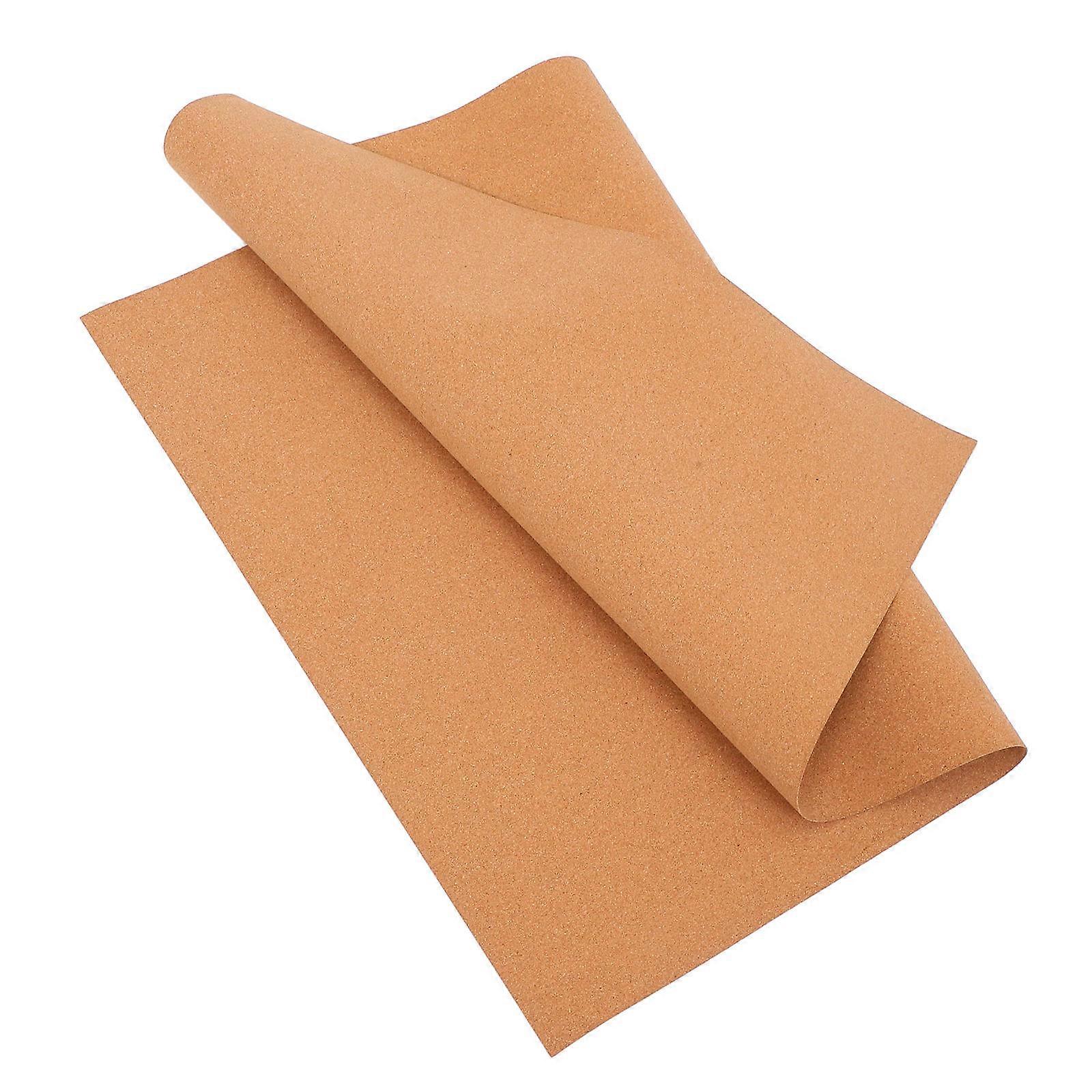 Decorative Cork Wall Tiles For Adults Office Decor Rectangular Shape Meeting Reminder 1Pack