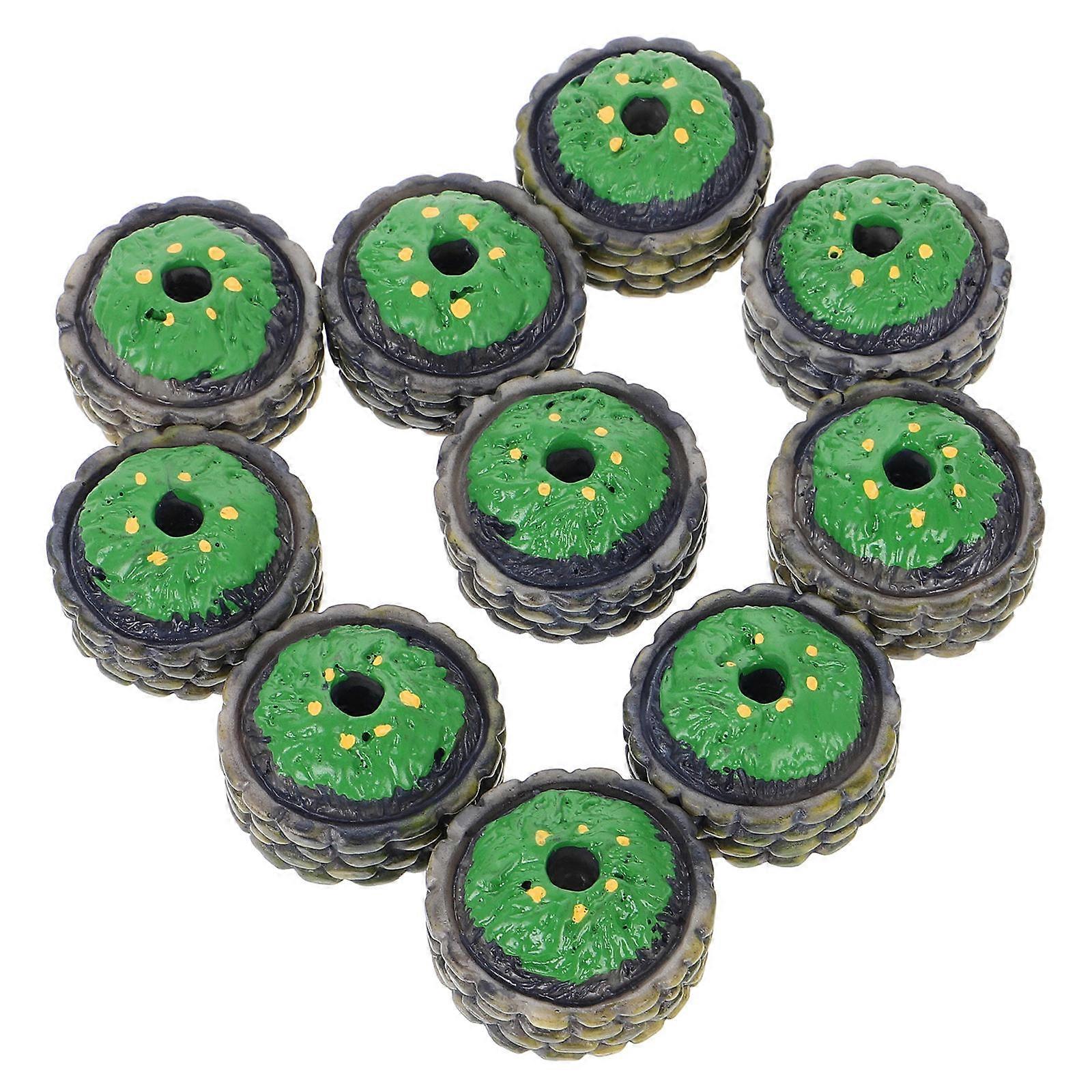 Tree Base Models Plastic for Home Decor DIY Crafts 10Pcs Miniature Scenery