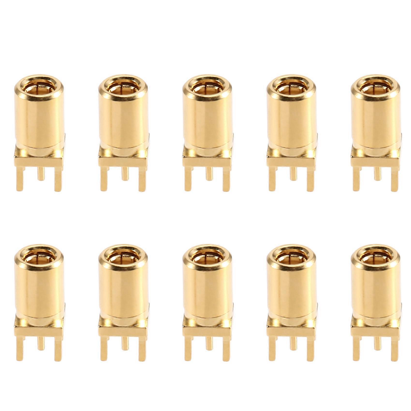 10Pcs SMB PCB Mount Connector SMB Female RF Coaxial Adapter
