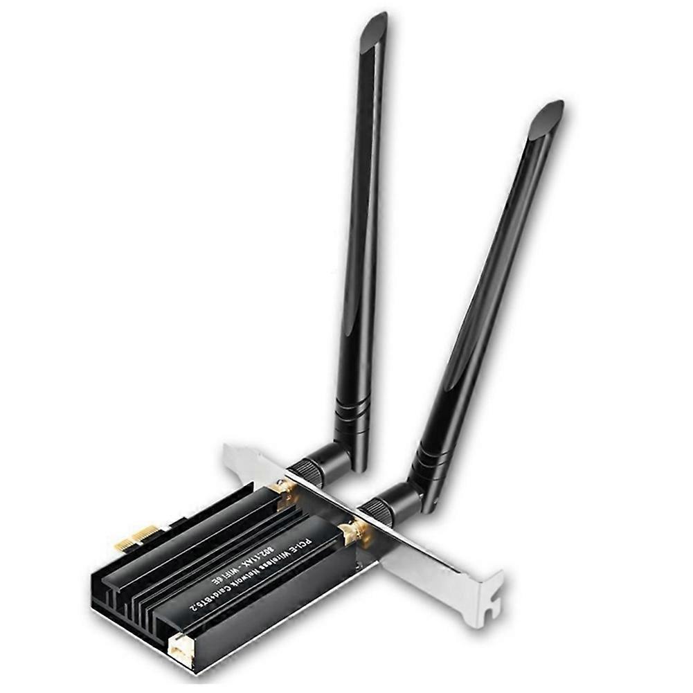 WiFi6E 3000Mbps 2.4G 5G 6GHz Bluetooth 5.2 USB3.0 Tri-Band Wireless LAN Adapter Wifi Receiver for DesktopComputer Laptop