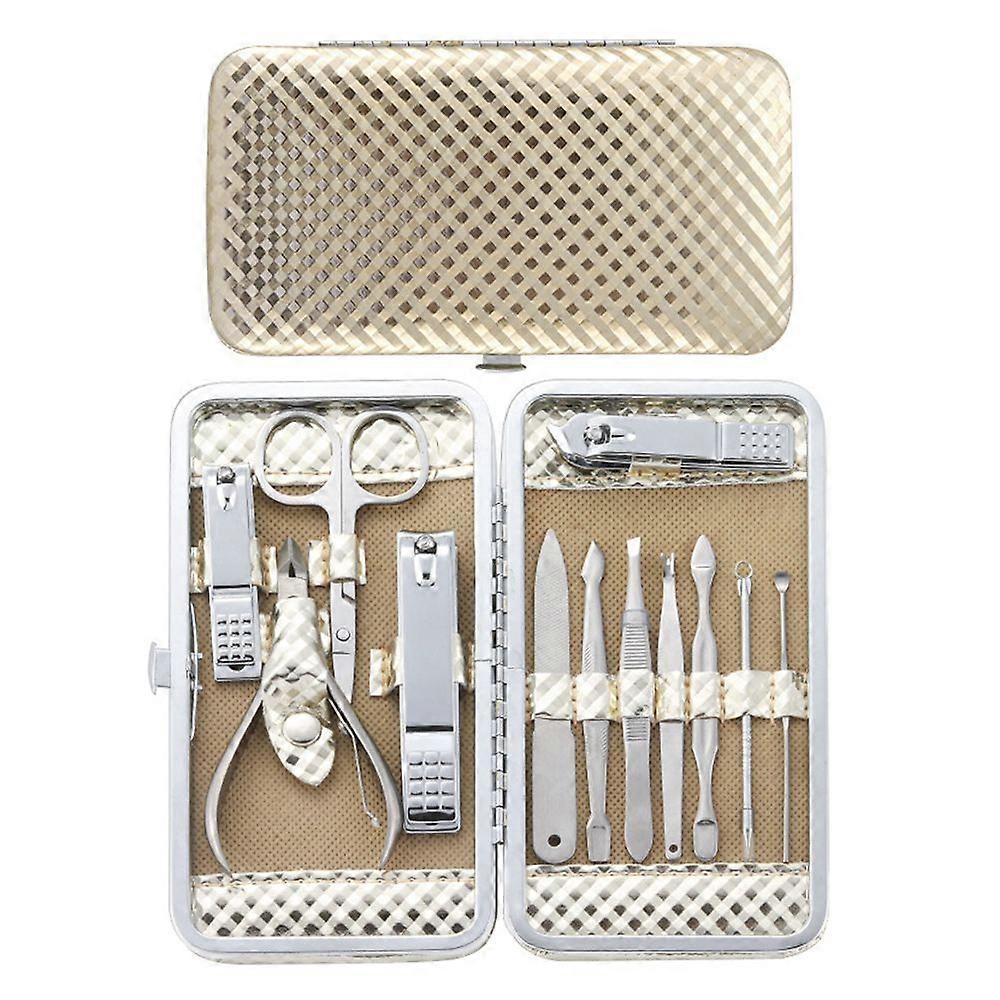 Maniküre-Pediküre-Set, Nagelknipser Set mit 12 Stück, Pflegeset, Nagelwerkzeuge