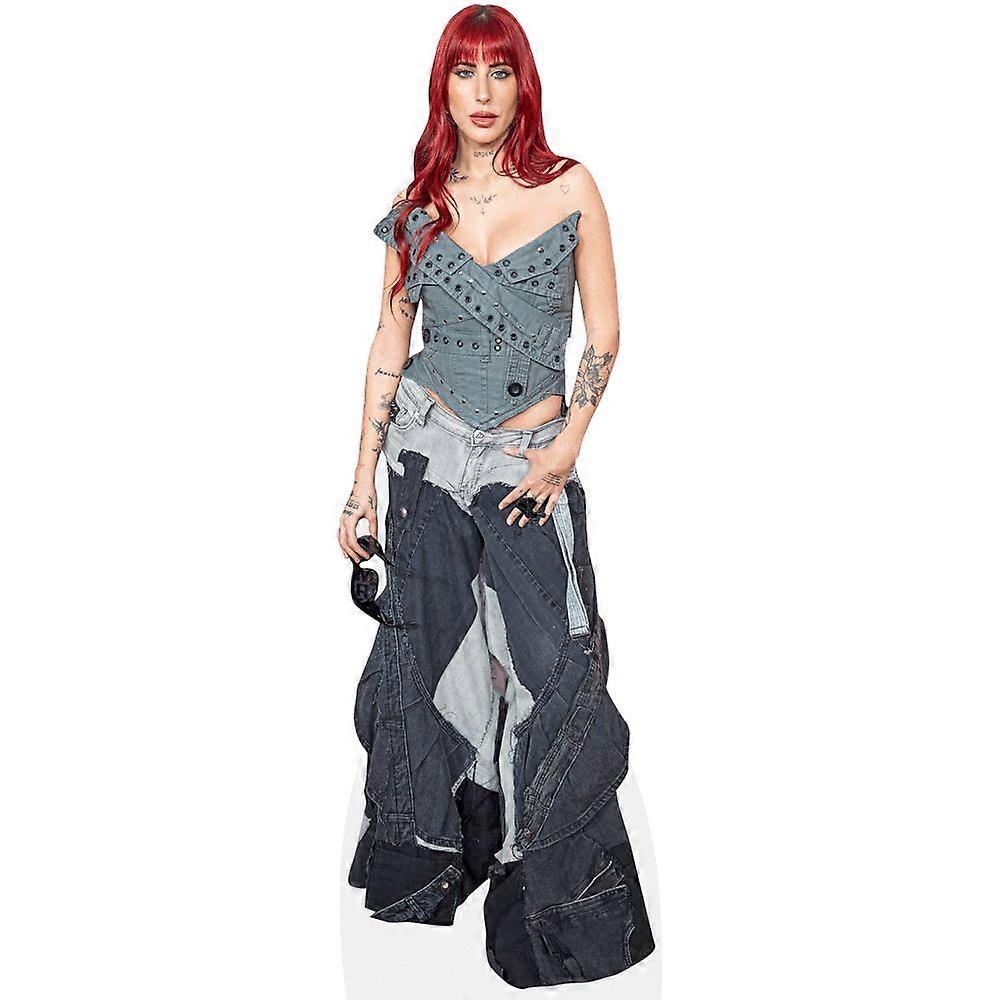 Victoria Riba Muns (Grey Top) Cardboard Cutout (lifesize OR mini size). Standee. Stand Up.