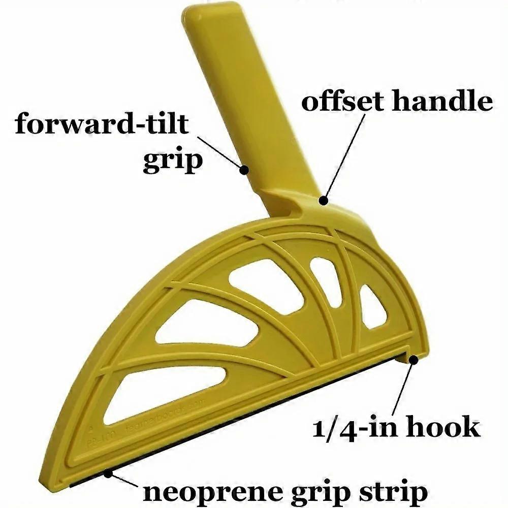 1PC Woodworking Push Block with Offset Handle for Table Saw Router Jointer Safety Tool