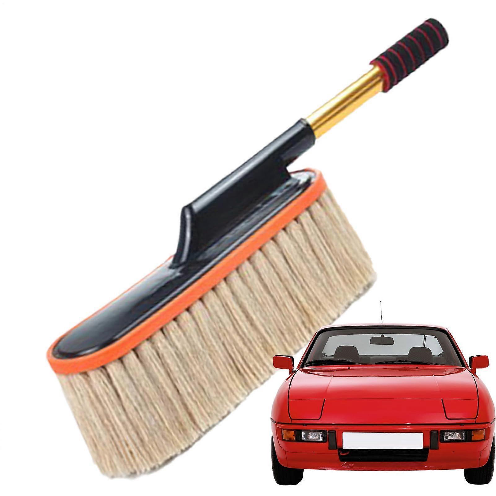 Car Duster with Telescopic Adjustable Handle, Microfiber Cleaning Mop for Exterior and Interior Use