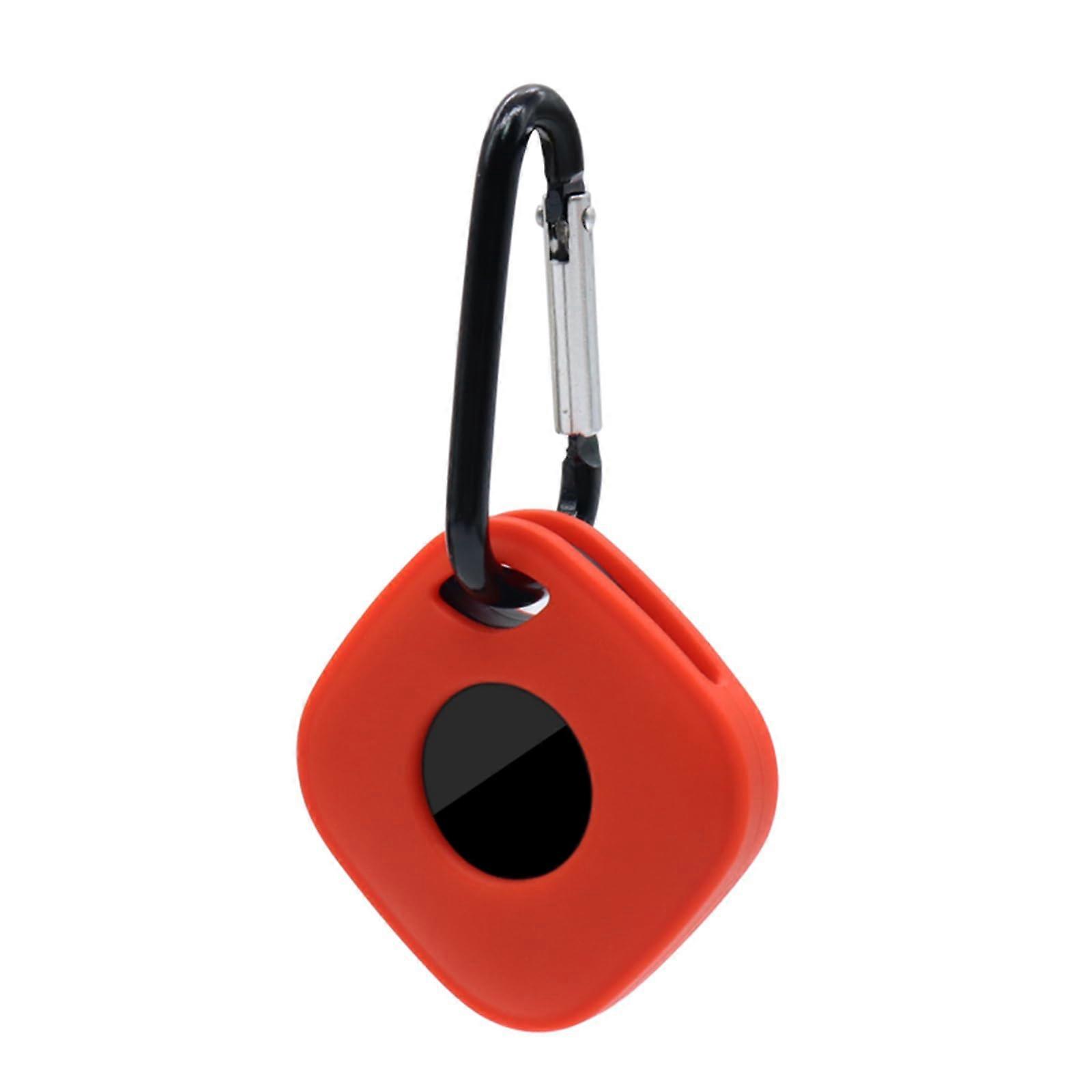 Shockproof Silicone Cover Case for Tile Tracker with Drop Protection Weatherproof Guard Red 2024