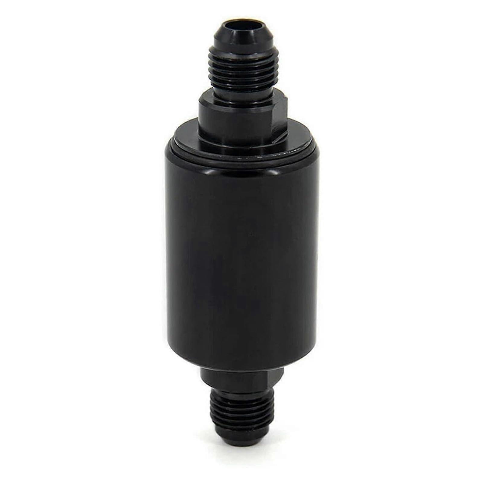 2pcs AN6 Inline Fuel Filter  Flow 100 Micron Reusable Screen for Fuel Systems