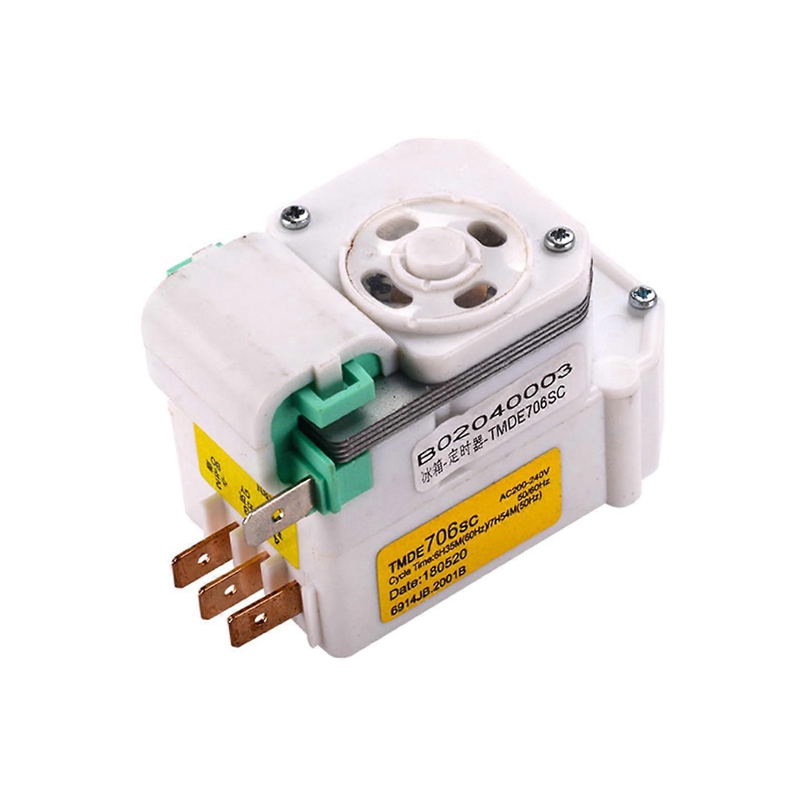 Universal Refrigerator Defrost Timer Replacement TMDF603AD1/TMDE706SC/TMDF702ZD1/TMDF704ED1/TMDF706ZD1 for Improved Cooling Efficiency