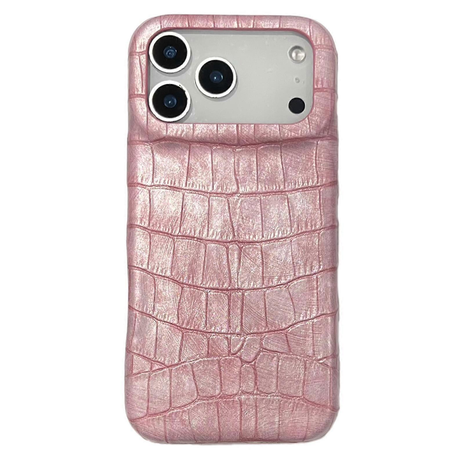 Vintage Crocodile Texture Shockproof Vegan Leather Phone Case