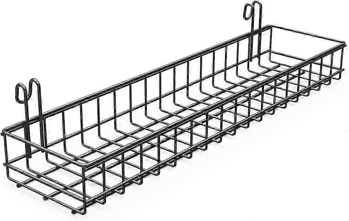 Chic Grid Panel Accessories, Hanging Baskets for Wire Wall Grid Panel: Stylish and Rust Resistant 2025