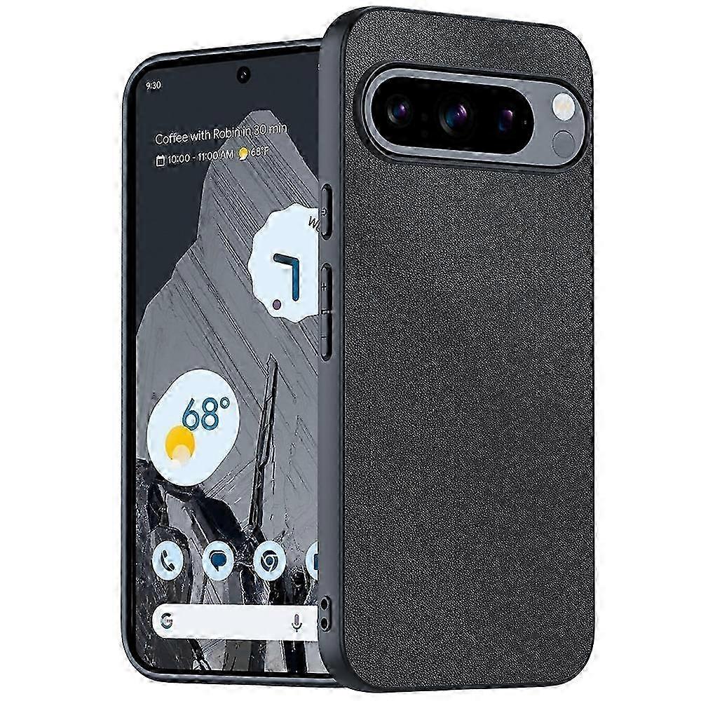 Ultra-thin Plain Skin Leather Phone Case 2025