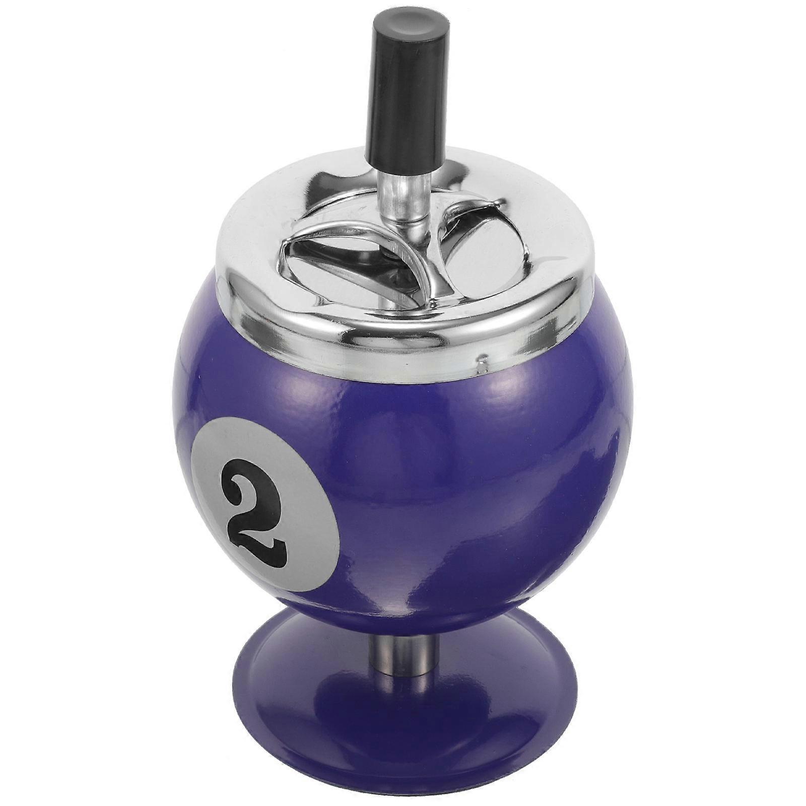 Automatic Extinguishing Ashtray Iron Small Ashtray for Home Use