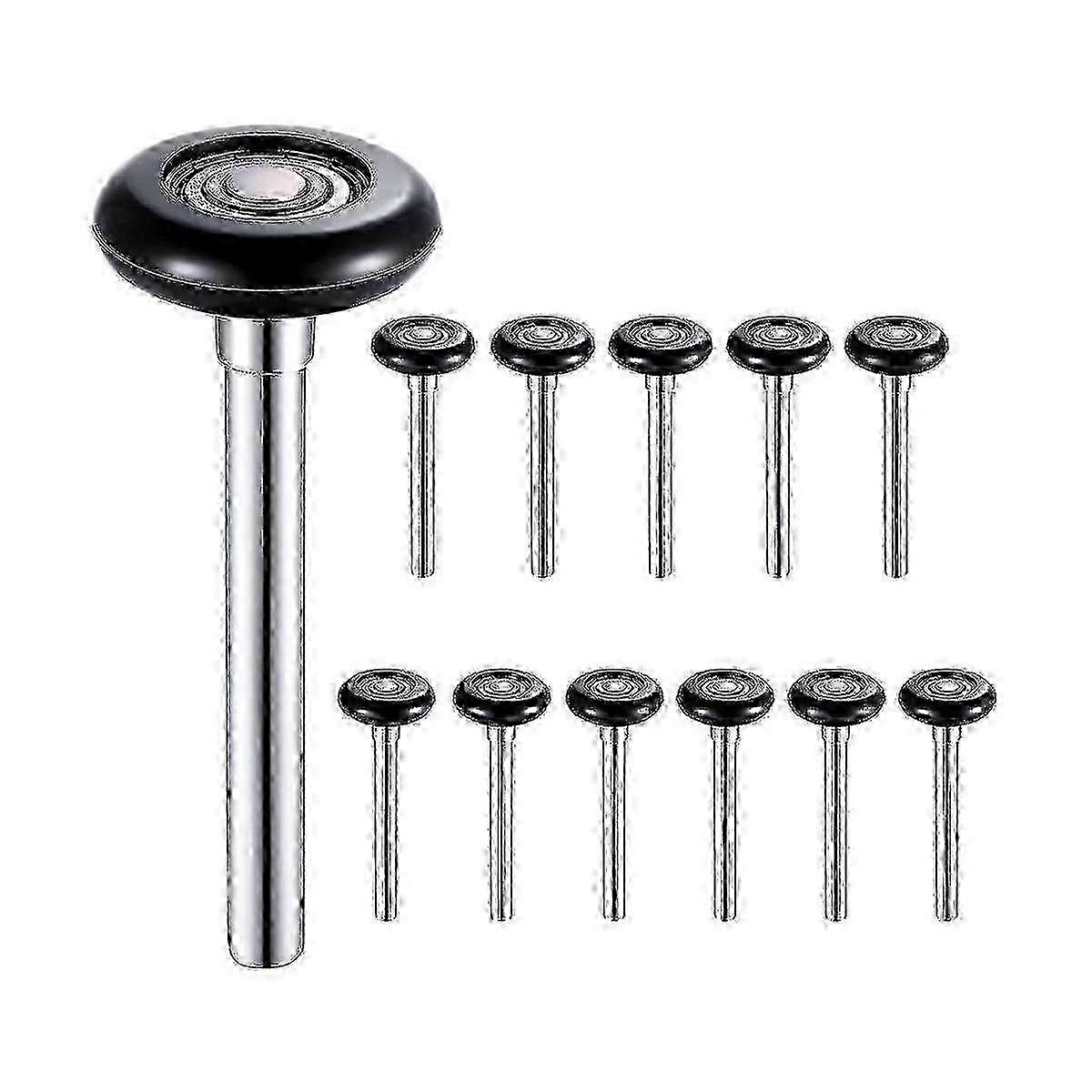 12 Pack 2 Inch Nylon Garage Door Roller, 6200z Replacement