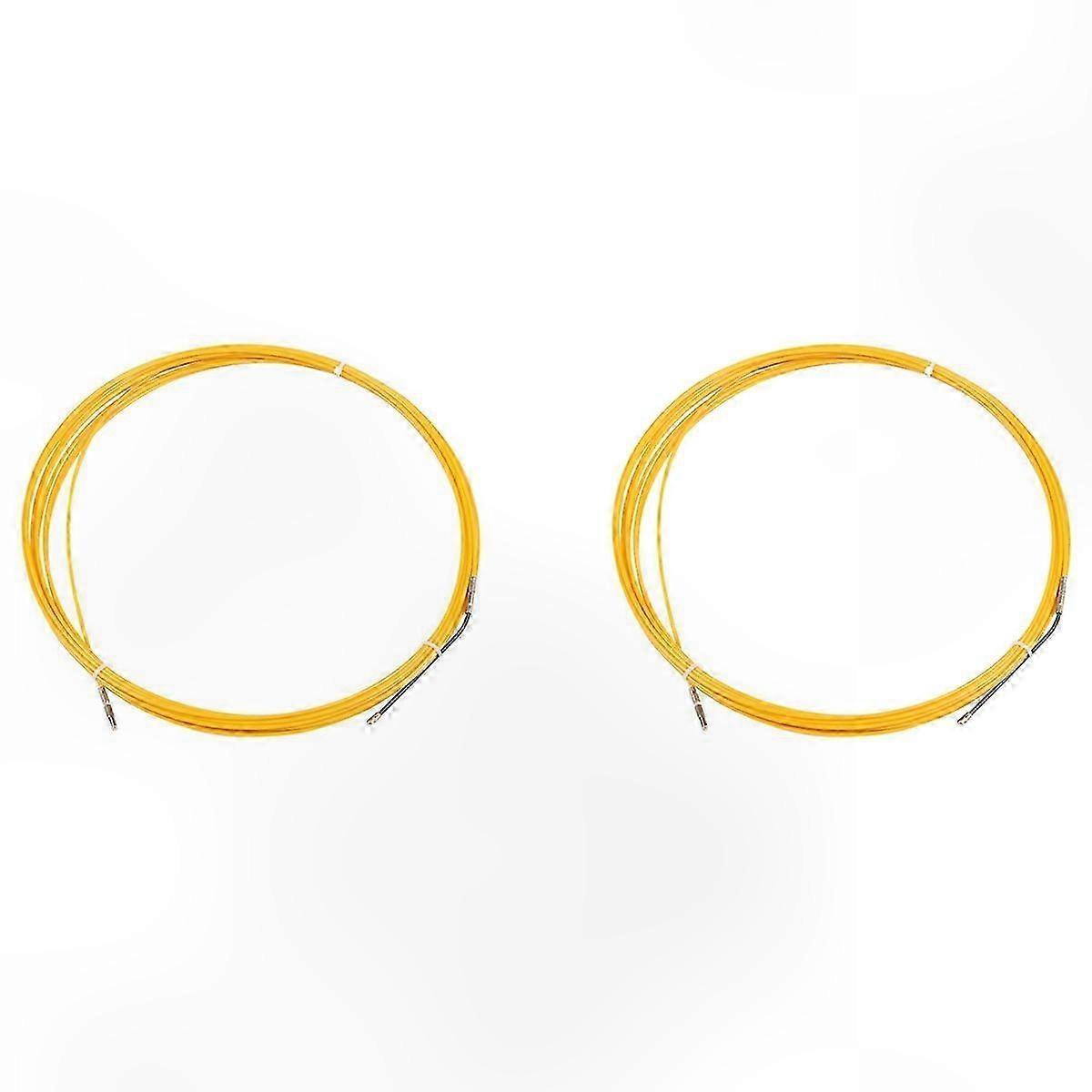 Fiberglass Electric Cable Push Pull Tool Duct Snake Rodder Fish Tape Wire Guide Device