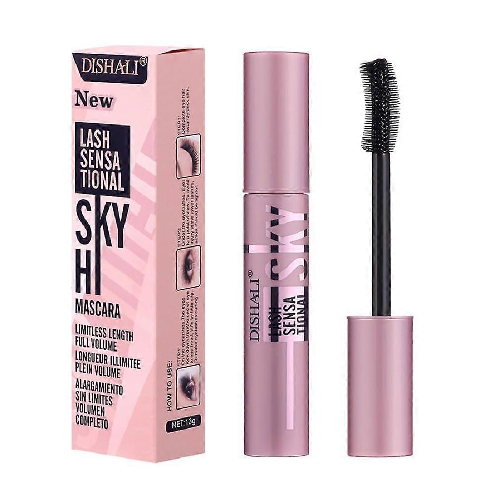 Volumizing Mascara Blackest Black 24H Smudge Proof Clump Dramatic Volume Boost