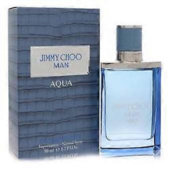  Jimmy Choo Man Aqua by Jimmy Choo - Eau De Toilette Spray 1.7 oz - Men 