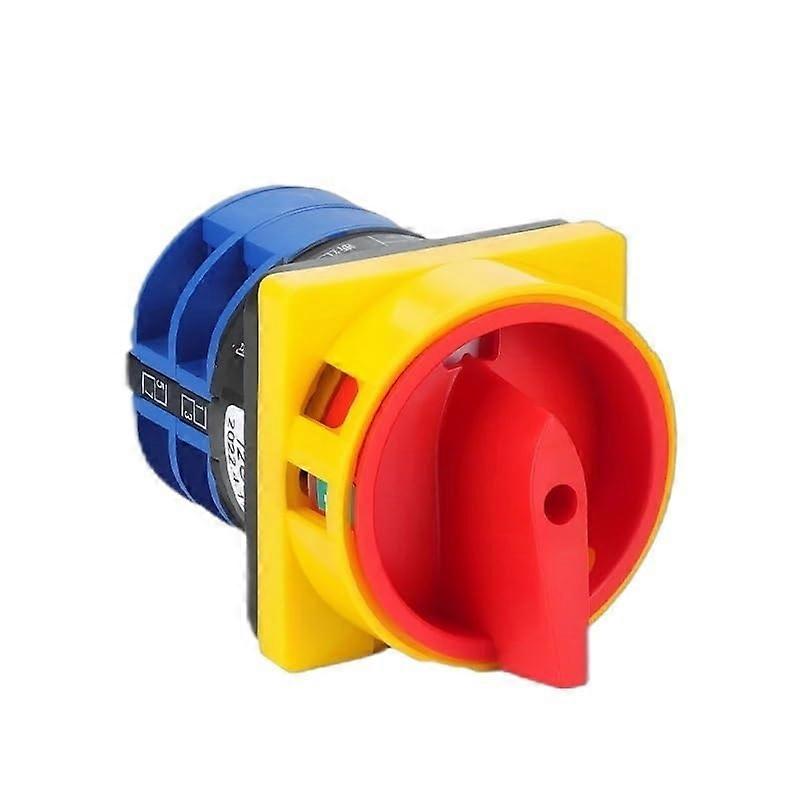 Rotary Cam Switch 690V 32A Padlock Selector ON/OFF 1P 4 Terminals Two Position