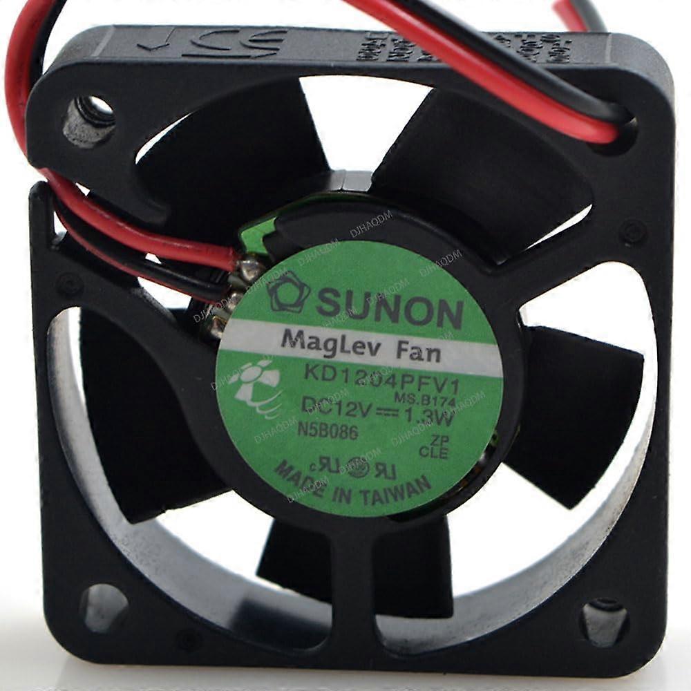 KD1204PFV1 12V 1.3W Cooling Fan 4010 4cm Performance Low Noise 2Wire