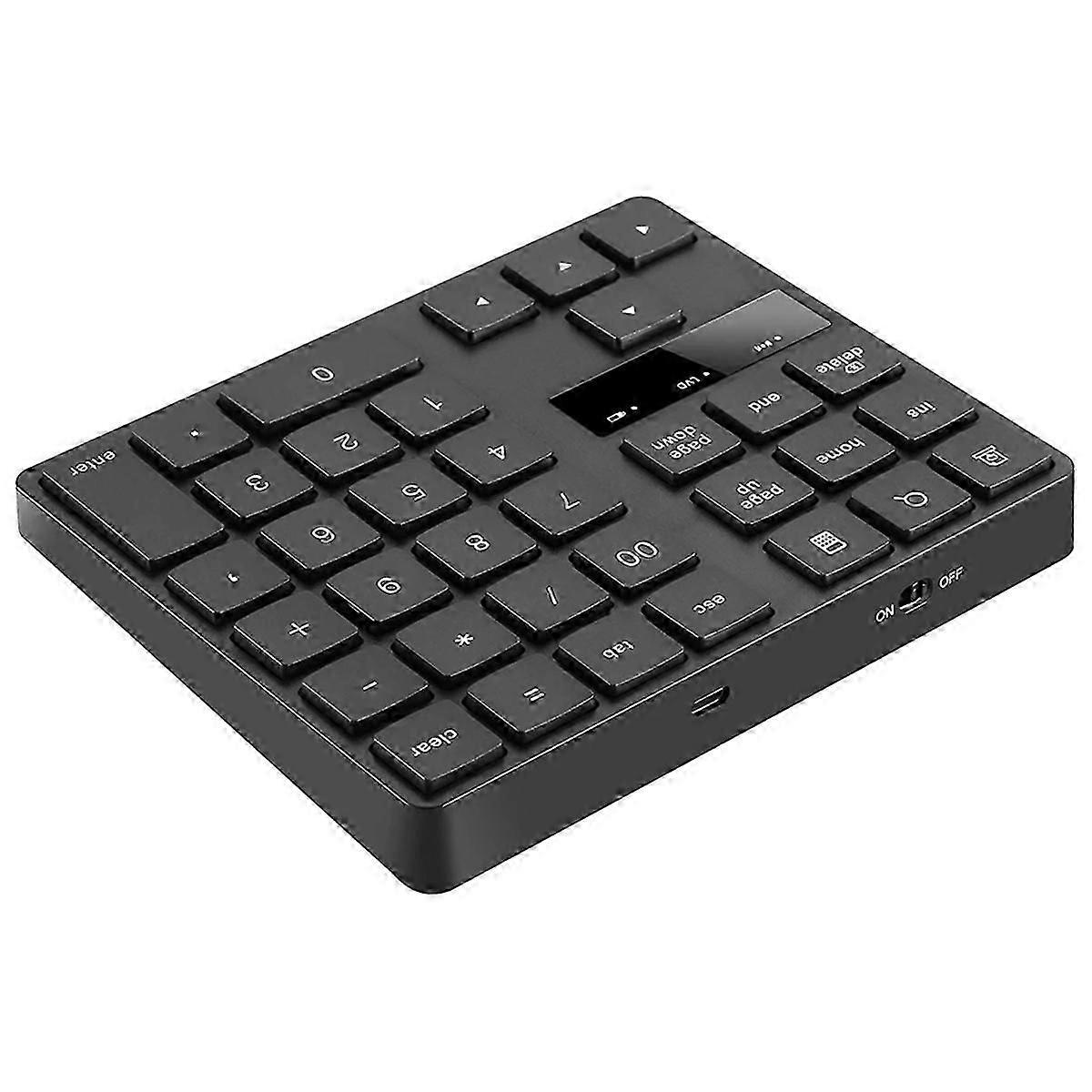 2.4G Wireless Numeric Keyboard Portable 35 Keys Financial Accounting Office
