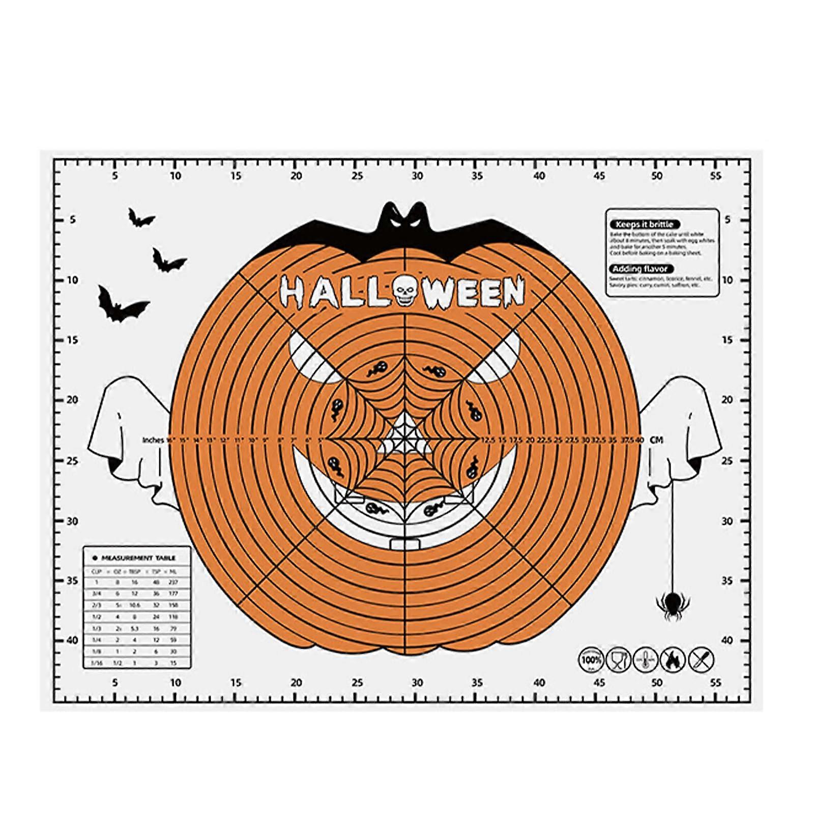 Extra Large Silicone Baking Mat with Measurements, Thick Non Slip Pastry Kneading Surface