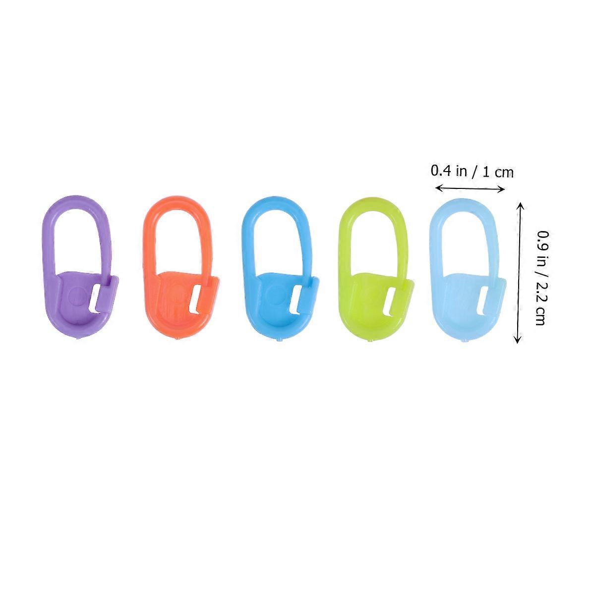 Crochet Stitch Markers Knitting Accessories for Stitch Locking 100Pcs