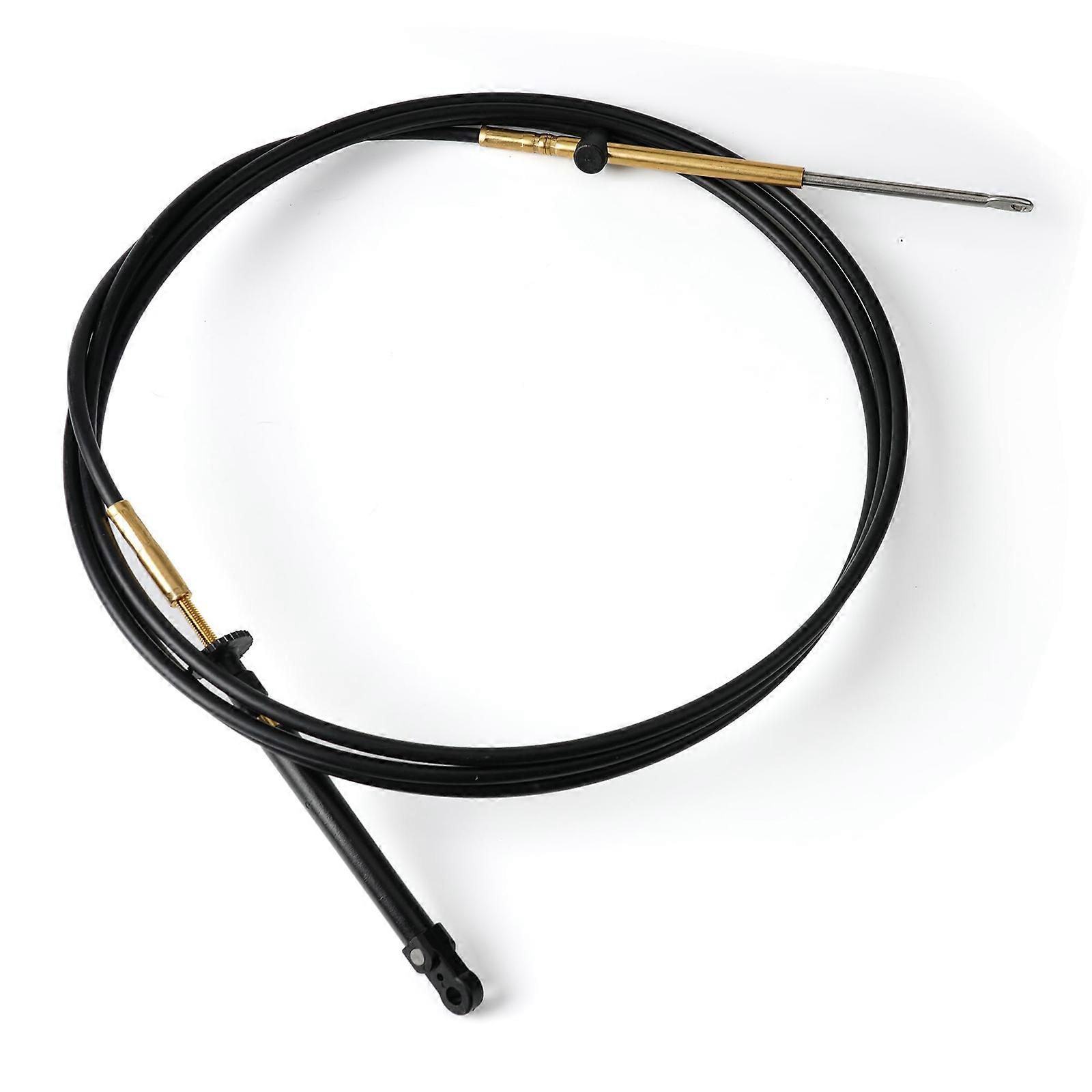 Marine Engine Remote Control Cable 12FT Length 173112 For Multiple Models Ensuring Precise Throttle and Shifting Operation Multicolor