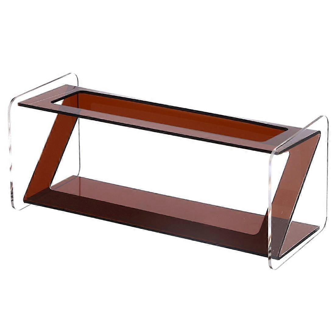 Acrylic Remote Control Bracket Multi-Function Desktop Holder Organizer Sofa Mobile Phone Remote Rack Clear Display Box