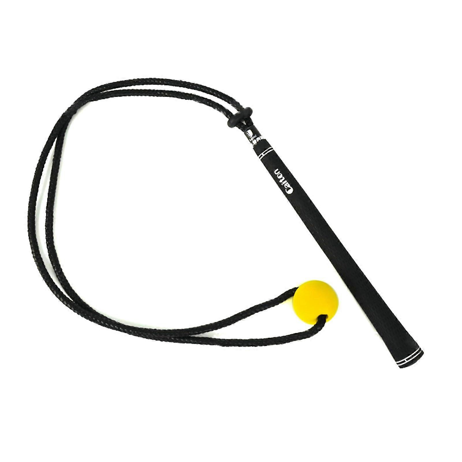 Golf Swing Trainer with Adjustable Rope Length for Indoor Practice, Improves Distance and Stability