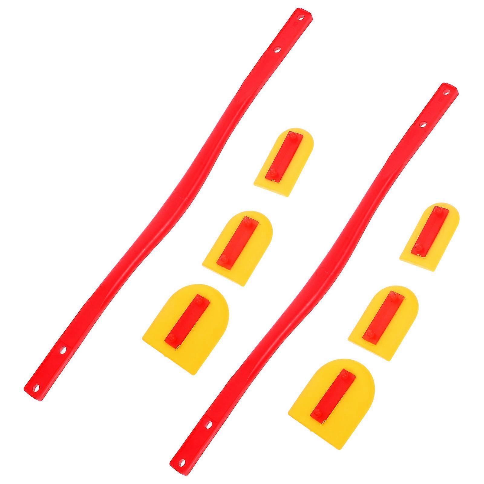 Caulk Finishing Rubber Spatulas for Caulking 2Set Plastic