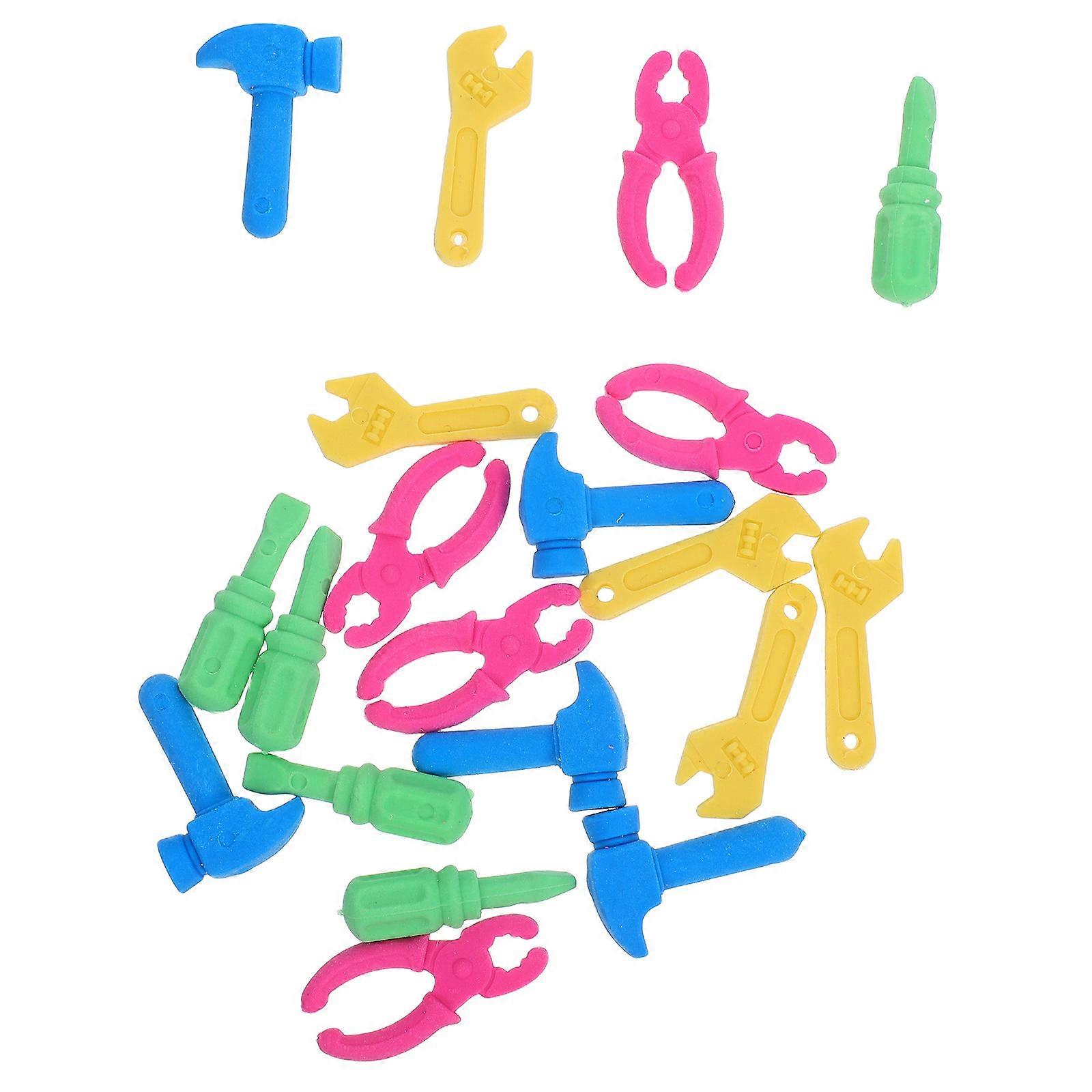 Tool Erasers Pencil Erasers for Home 20Pcs Assorted Accessories